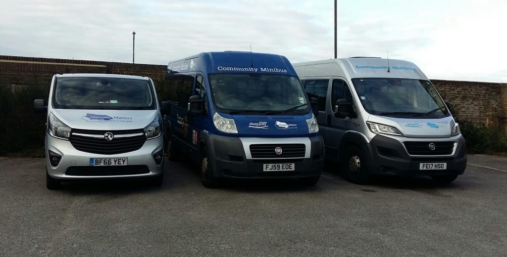 Sheppey Matters Three Community Minibuses